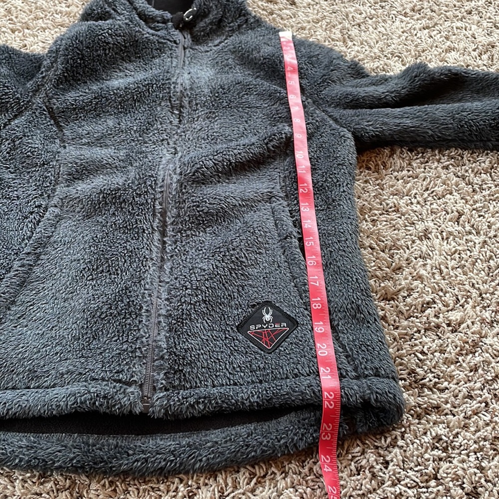 NWT Women’s Spyder Zip Up Hooded Fleece Jacket, Size S - Picture 8 of 9